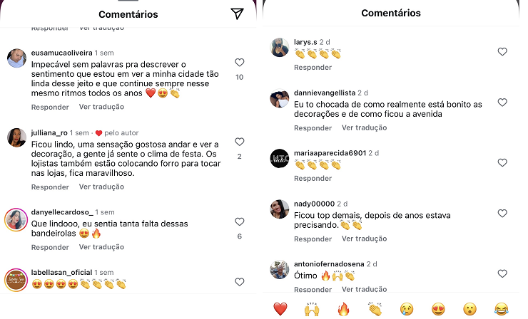 Mudanças na organização dos festejos também chegaram no Centro Comercial de Camaçari (Foto: Ascom/PMC)