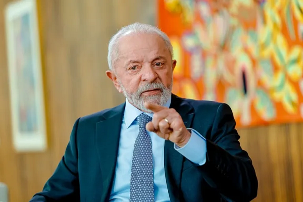 Lula em entrevista ao Jornal Nacional (Foto: Ricardo Stuckert/PR)