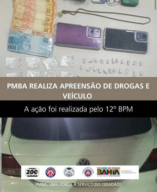 (Foto: Reprodução/Instagram @12bpmcamacari)