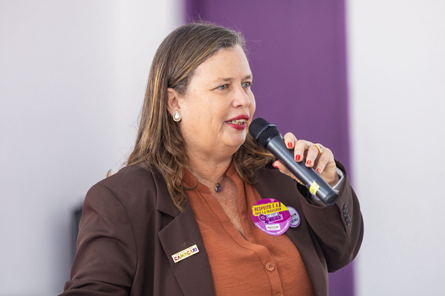 Secretária da Mulher, Branca Patrícia (Foto: Patrick Abreu)