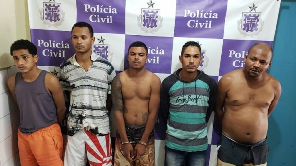 Presos faziam parte de duas facções criminosas que atuam no município (Foto: Alberto Maraux | Divulgação | SSP-BA)