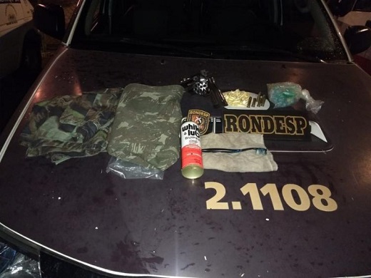 O material foi recolhido pelo Batalhão de Operações Policiais Especiais (Bope) (Foto: Divulgação)