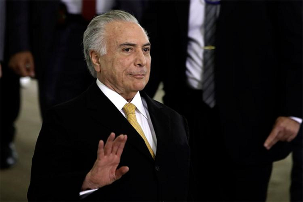 A defesa do presidente Temer informou que só vai se manifestar após concluir a leitura do relatório (Foto: Reprodução)