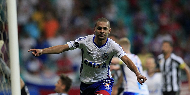 O Bahia venceu o Botafogo nesta quinta-feira na Fonte Nova pelas oitavas de final da Sul-Americana (Foto: Reprodução)