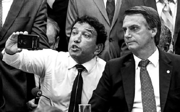 Senador Magno Malta (PR-ES), espécie de brucutu de Bolsonaro (Foto: Reprodução)