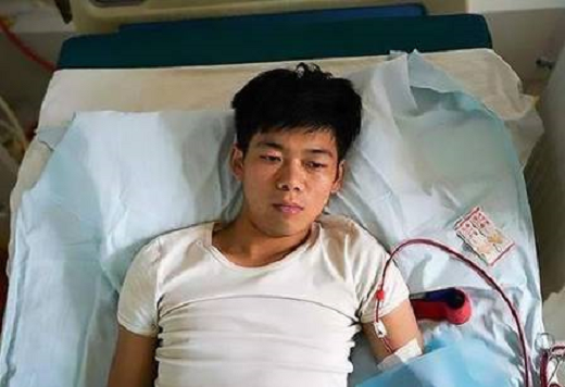 Wang internado com falência do rim que restou (Foto: Reprodução da internet)