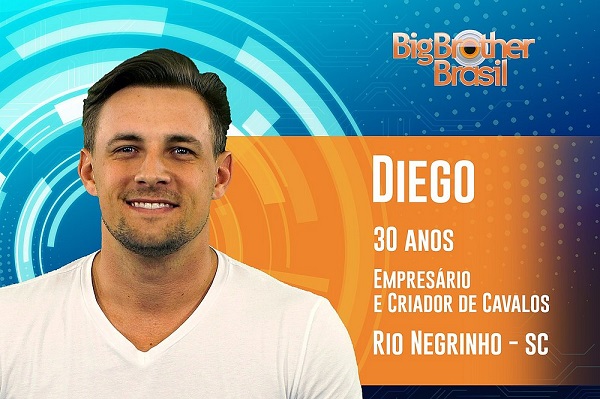 Diego, 30 anos, de Rio Negrinho, em Santa Catarina (Foto: Divulgação)
