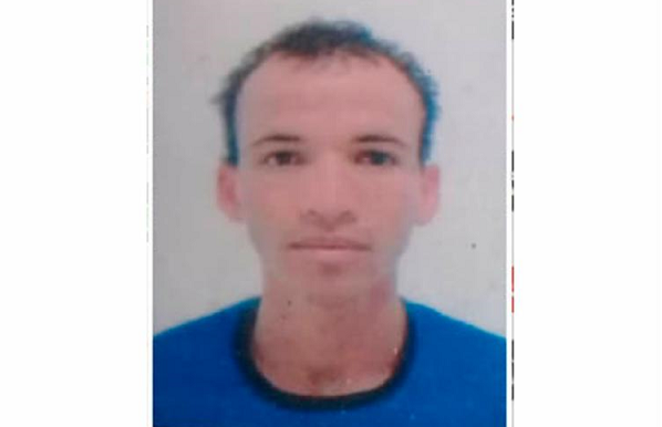 Jamisson dos Santos foi preso quando tentava deixar o município (Foto: Reprodução) Jamisson dos Santos foi preso quando tentava deixar o município (Foto: Reprodução)