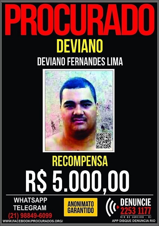 Foragido é integrante da lista dos bandidos mais procurados (Foto: Divulgação | SSP-BA) Foragido é integrante da lista dos bandidos mais procurados (Foto: Divulgação | SSP-BA)
