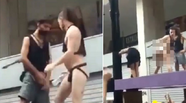 Bolsonaro posta vídeo obsceno no Twitter e causa revolta na rede social (Foto: Reprodução)