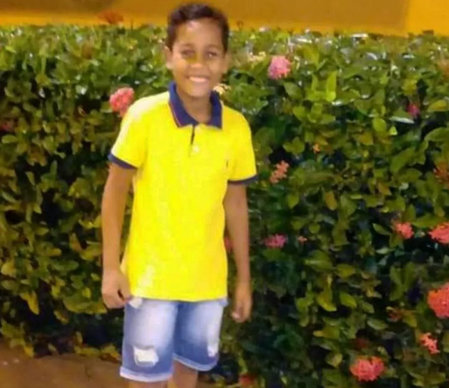 Hebert Filipe de 11 anos morreu após ser baleado em Camaçari (Foto: Arquivo Pessoal)  