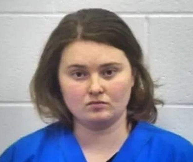 Jessica Krecskay em penitenciária (Foto: Divulgação | Kenton County Detention Center)