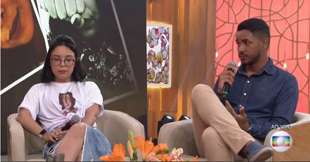 Eva teve apoio de namorado para denunciar o padrasto (Foto: TV Globo