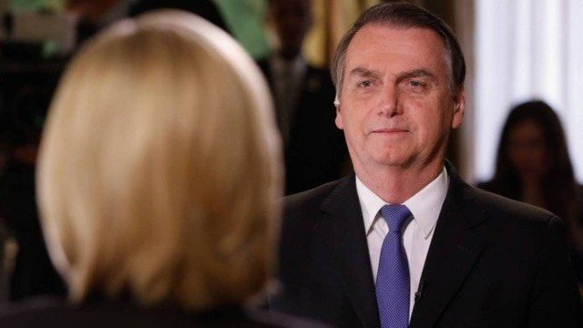 Presidente da República Jair Bolsonaro concede entrevista para Shannon Bream, apresentadora da Fox News (Foto: Terceiro | Alan Santos)