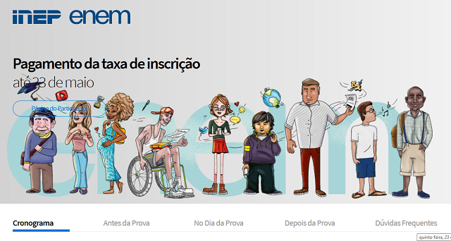 A inscrição só é confirmada após o pagamento (Foto: Print | CFF)