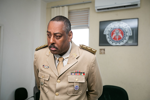 Comandante de Policiamento da Região Metropolitana, coronel Alfredo José Souza de Nascimento (Foto: Kelvi Lima)
