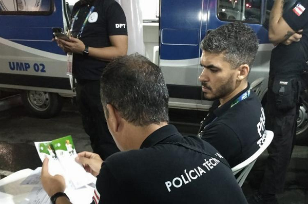 Os bilhetes passarão por verificação do setor de Documentos cópia do Departamento de Polícia Técnica da Bahi (Foto: Reprodução)