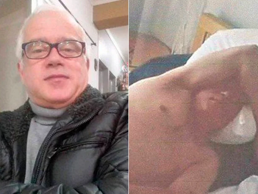 Júlio, de 58 anos, disse ter postado nas redes sociais, por engano, uma foto sua deitado numa cama de casal usando apenas cueca e meias (Foto: Reprodução) Júlio, de 58 anos, disse ter postado nas redes sociais, por engano, uma foto sua deitado numa cama de casal usando apenas cueca e meias (Foto: Reprodução)
