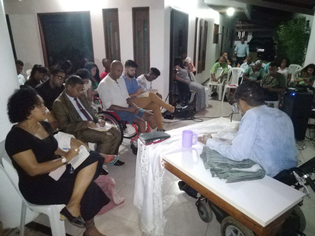  Público da 7 ª edição do Culto A Carne na Brasa ll Foto - Moisés Franco/CFF 