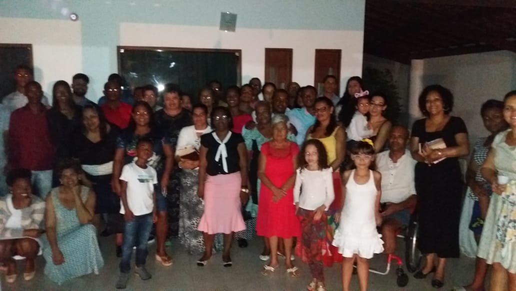 Público da 7 ª edição do Culto A Carne na Brasa não tomou conhecimento nem da chuva nem do frio e compareceu, vindo inclusive de Salvador. Foto: Participante 